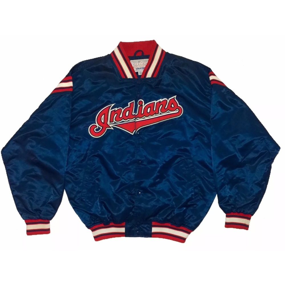 XXL Vintage 90s Cleveland Indians Starter Jacket